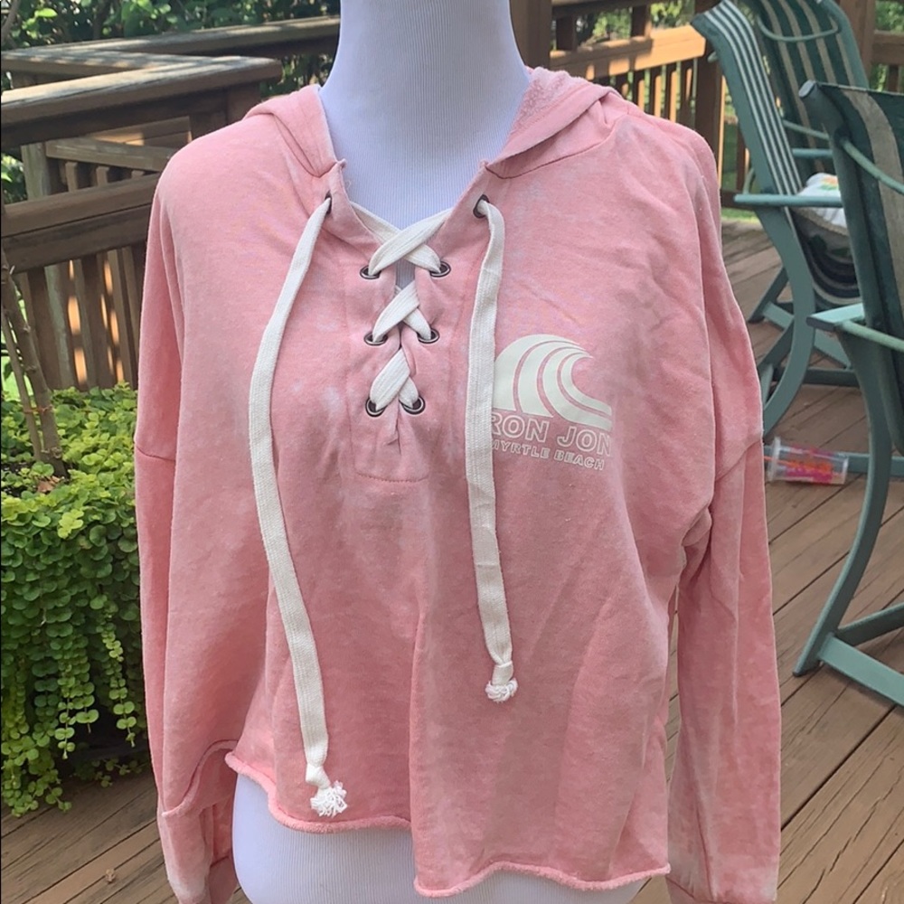 ron jon myrtle beach cropped hoodie